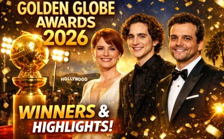 Golden Globe Awards 2026: Full Winners List & Highlights